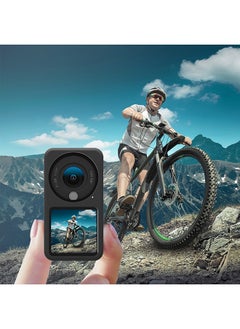 O Ozone Protective Soft Silicone Case for DJI Action 2 Camera | Dustproof Anti-drop Frame Shell for DJI Osmo Action 2 Sports Camera Accessories - Black  - Image 5