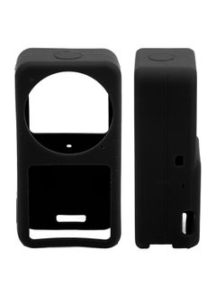 O Ozone Protective Soft Silicone Case for DJI Action 2 Camera | Dustproof Anti-drop Frame Shell for DJI Osmo Action 2 Sports Camera Accessories - Black  - Image 3