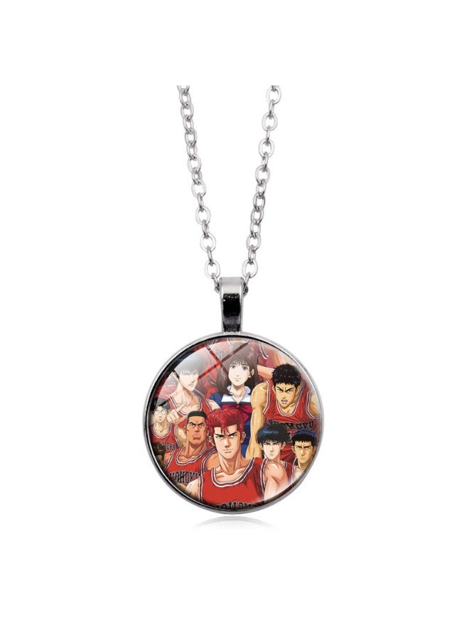 KUYING New Slam Dunk Pendant Sweater Chain Jewelry 