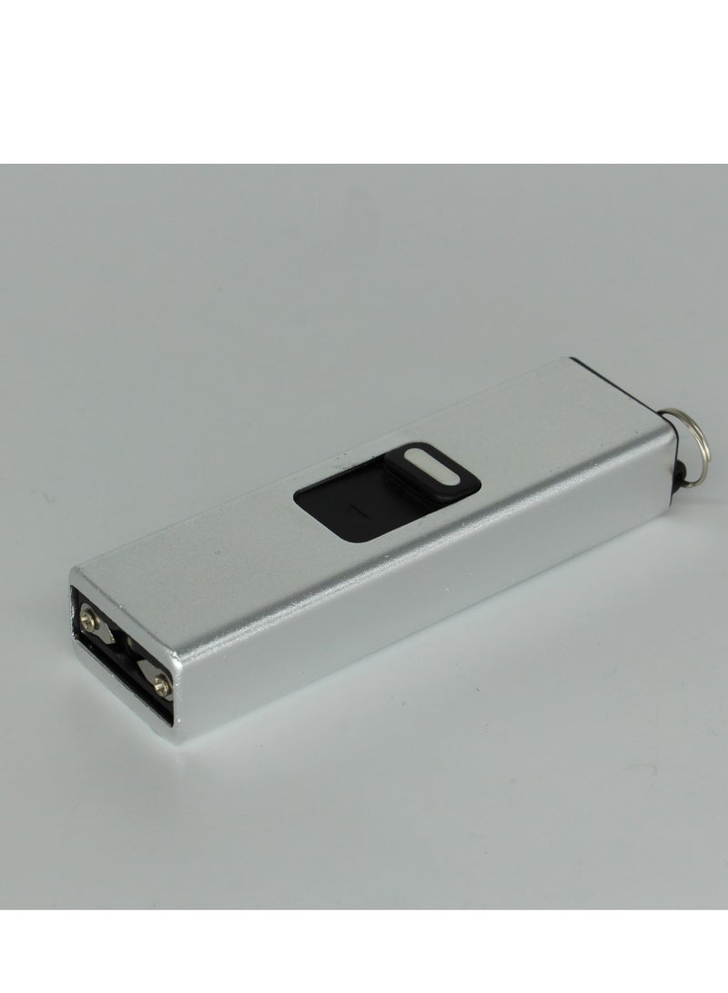 Outdoor LED Keychain flashlight (Silver) - Image 1