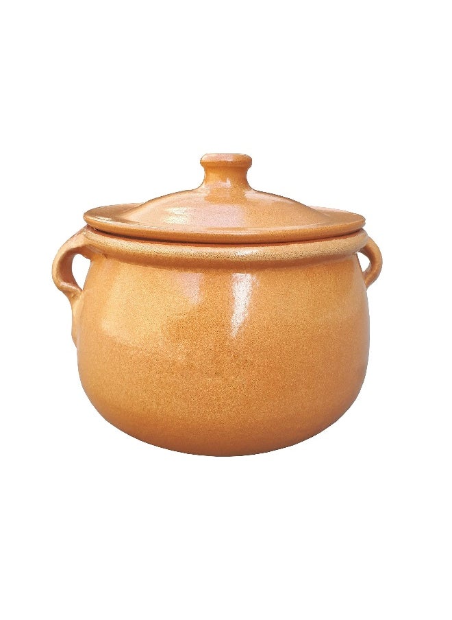 Regas Spanish Traditional Clay Pot Mud Olla Pot Brown 5.6Ltr  - Image 2