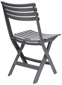 Cosmoplast Set of 2 Folding Camping Chair (Dark Grey)  - Image 1