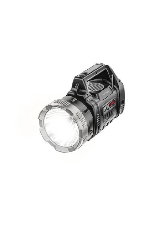 porodo Porodo LifeStyle Outdoor 10W 3 in 1 Flashlight with FM Radio and Bluetooth Speaker  - Image 1