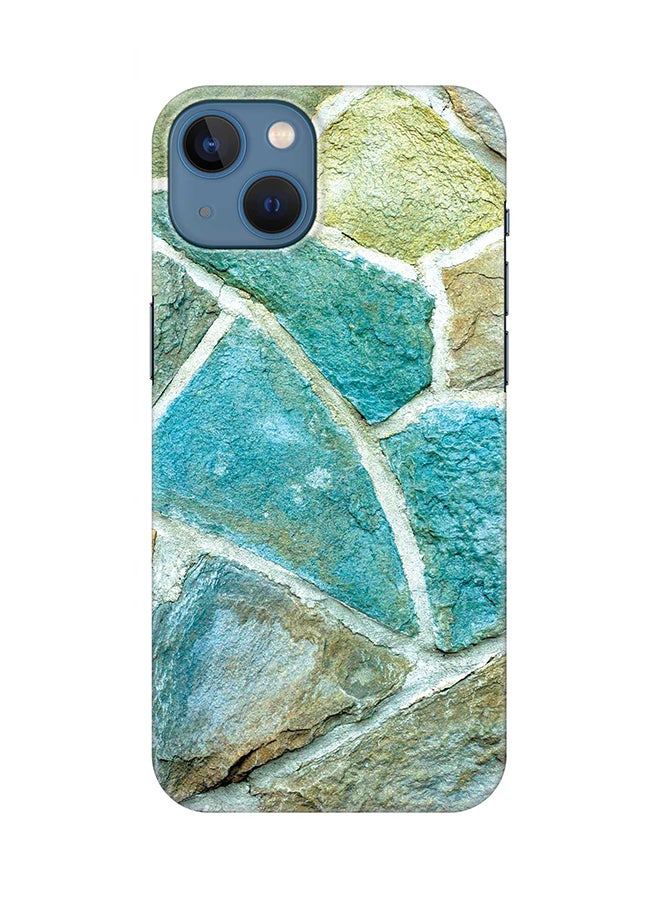 Stylizedd Case for Apple iPhone 14 Plus Case Slim Snap Classic Series Mobile Cover Hard PC Shield Matte Finish Print - Aqya Stones