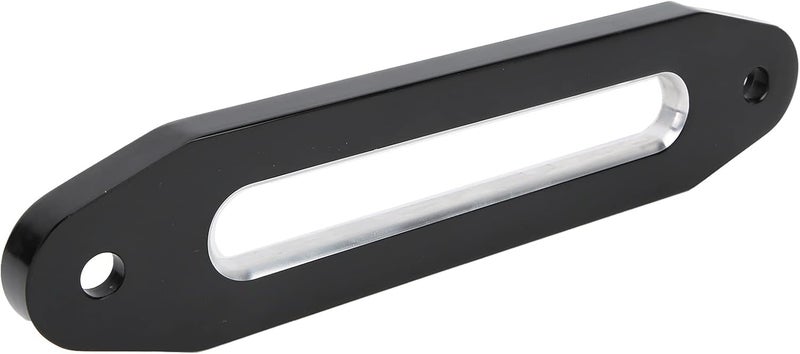 woobles Hawse Style Winch Fairlead, Car Hawse Winches Fairlead 10in/25.4cm Load 8000 to 15000 Pounds Black Replacement Automobile Components, Black - Image 1