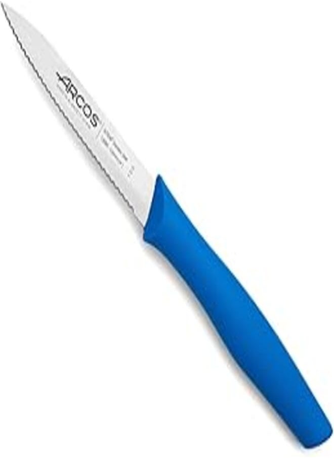 Arcos Arcos Nova Serrated Peeling Knife - Blue, 100mm 