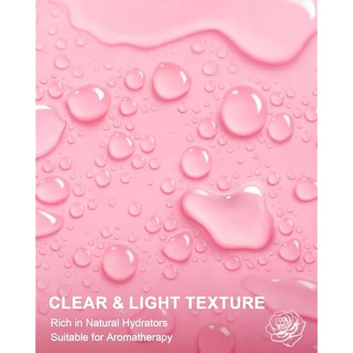 Yoken Pure Rose Water Toner for Face, 32 Fl Oz Bulk, 100% Natural Rosa Damascena Rose Hydrosol, Refreshing Rosewater for Hair, Skin, Aromatherapy, Hydrates & Soothes, Alcohol Free, Chemical Free - Image 5