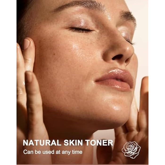 Yoken Pure Rose Water Toner for Face, 32 Fl Oz Bulk, 100% Natural Rosa Damascena Rose Hydrosol, Refreshing Rosewater for Hair, Skin, Aromatherapy, Hydrates & Soothes, Alcohol Free, Chemical Free - Image 3