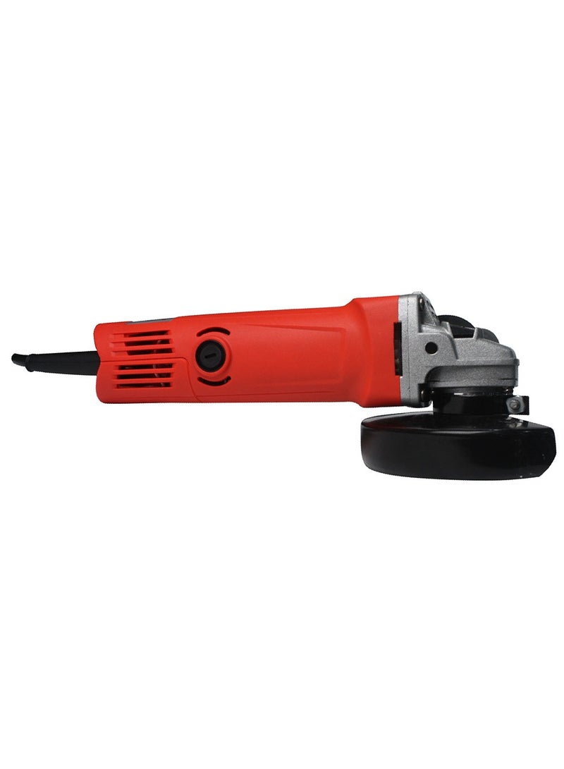 EFFTOOL طاحونة زاوية 700 واط أداة طاحونة كهربائية 100 مم طاحونة معدنية 11,000 دورة في الدقيقة عجلات القطع والطحن والمقبض الجانبي - Image 4