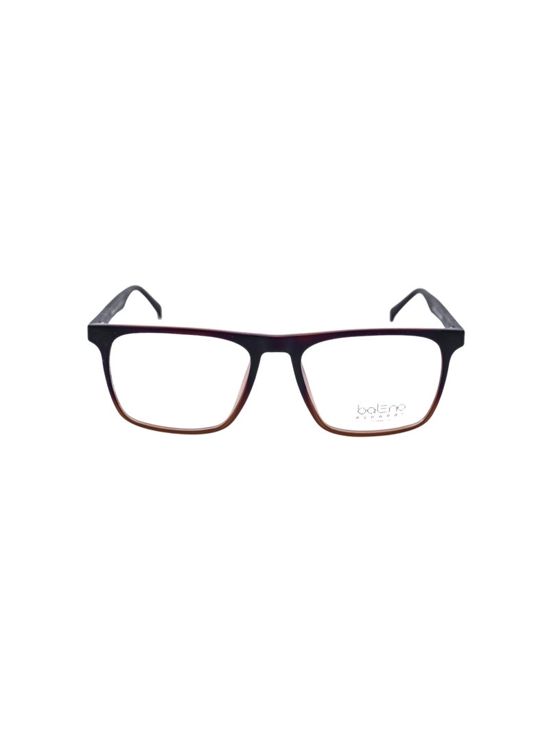 Baleno Square Frame Eyeglasses with Premium, High-Quality Lenses - Durable & Stylish Prescription Glasses for All-Day Comfort - Image 1