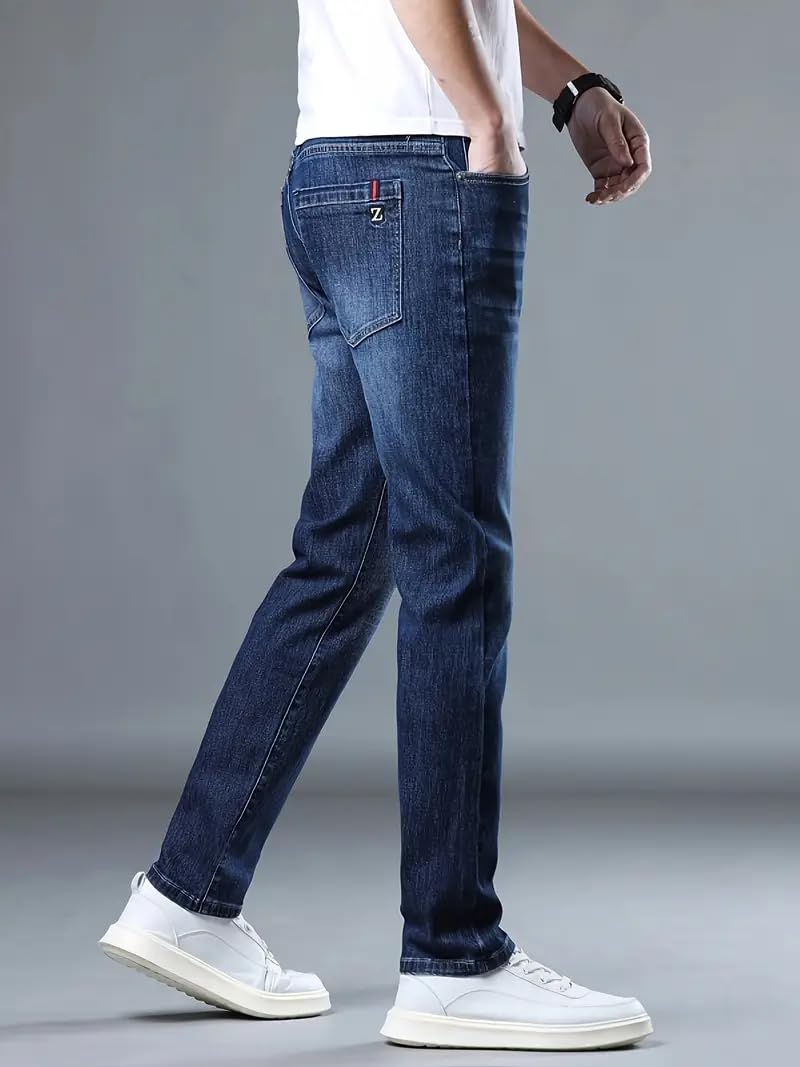 JVX Jeans for Men || MenJeans || Reguler FitJeans for Men || StylishJeans || Jeans (NJJ-11) (in, Numeric, 32, Blue) - Image 2