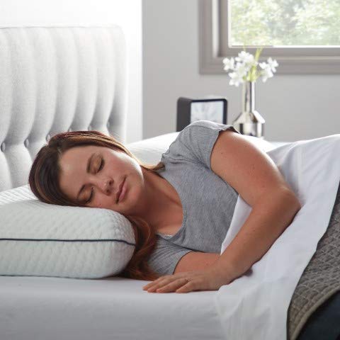 Weekender Gel Memory Foam Pillow - Queen Size - 1-Pack - Medium Plush Feel - Neck & Shoulder Support - For Back  Side  & Stomach Sleepers - Home  Hotel  & Hospital Essentials - Image 3