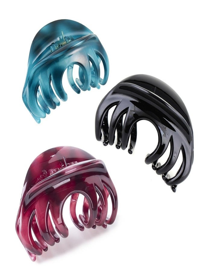 DSADKI Large Size Hair Claw Clips For Thick Hair, Premium Clips Strong Holding Power Claw 4.3Inch Delicate Hair Grip for Women and Girls(Type B) - Image 1