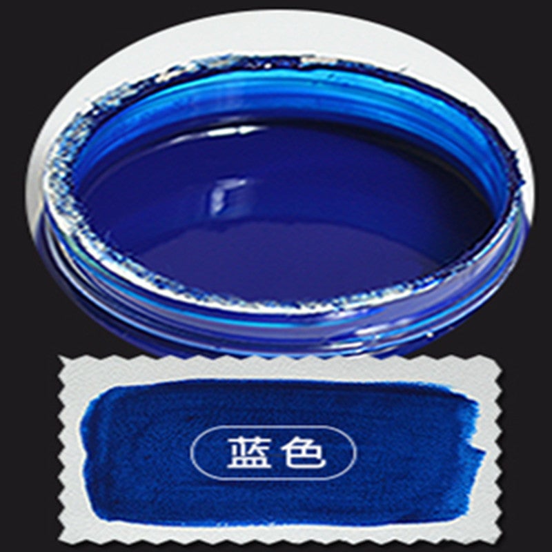 Leather Dye Repair Cream Sofa Jacket Restorer Black Shoe Polish Blue color paste [can be complementary color renovation color change to fill wear scratches]] 