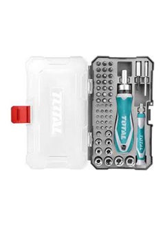 TOTAL Total Tacsd30556 55Pcs Screwdriver Bits Set Multicolour 20.2 X 11.4 X 4.2Cm  - Image 3