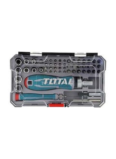 TOTAL Total Tacsd30556 55Pcs Screwdriver Bits Set Multicolour 20.2 X 11.4 X 4.2Cm  - Image 1