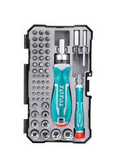 TOTAL Total Tacsd30556 55Pcs Screwdriver Bits Set Multicolour 20.2 X 11.4 X 4.2Cm  - Image 2