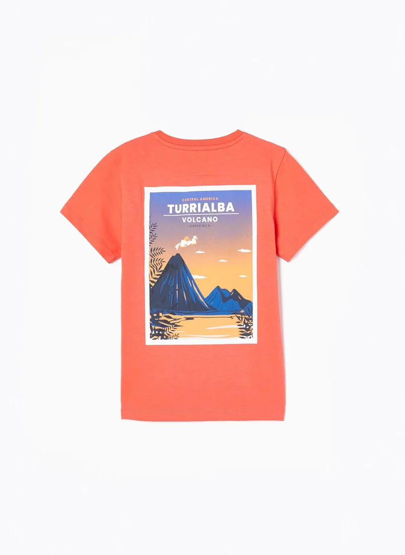 زيبي Cotton T-shirt for Boys 'Turrialba'