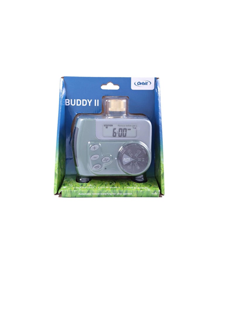 ORBIT - Orbit Buddy II Single Port Digital Timer Hose Water System - Silver - Image 1