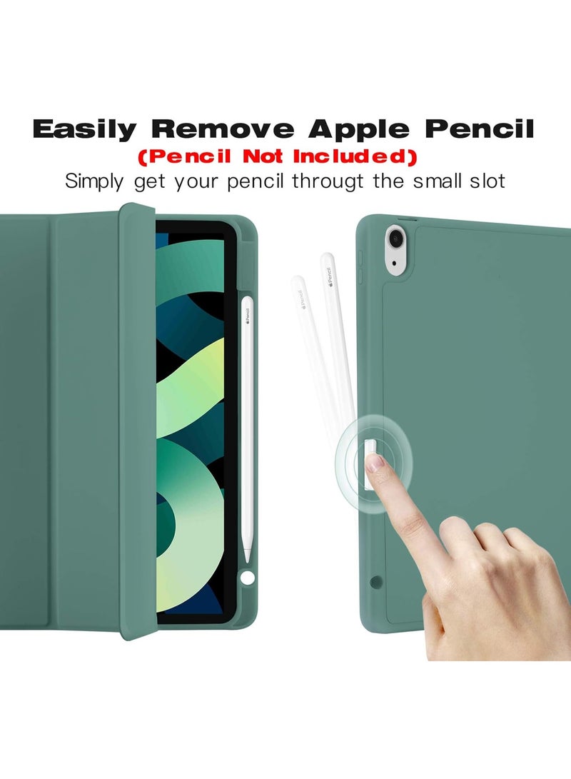 LEDIN Case for iPad Air 5 2022 Case, iPad Air 4 Case with Pencil Holder, Smart Stand Cover Case for 10.9 Inch iPad Air 5th/4th Generation [2nd Gen Apple Pencil Charging with Auto Wake/Sleep] - Image 5