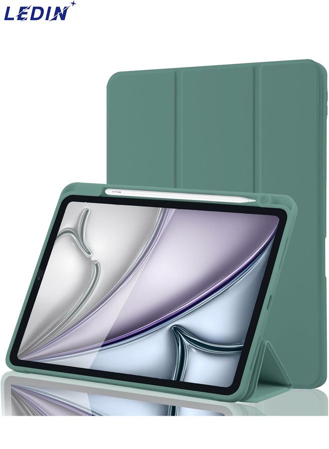 LEDIN Case for iPad Air 5 2022 Case, iPad Air 4 Case with Pencil Holder, Smart Stand Cover Case for 10.9 Inch iPad Air 5th/4th Generation [2nd Gen Apple Pencil Charging with Auto Wake/Sleep] - Image 1