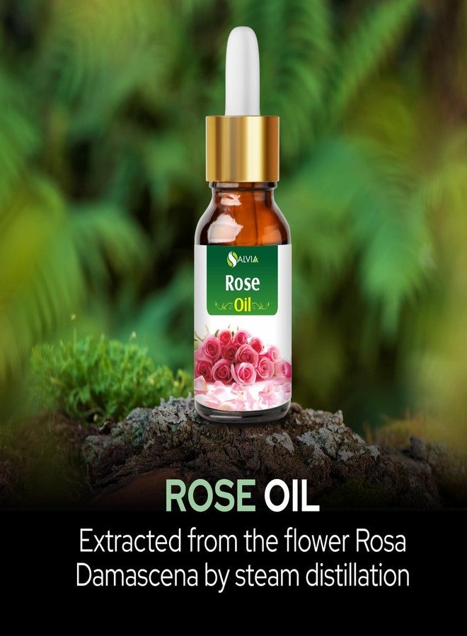 Salvia Rose Oil (Rosa Damacenia) Therapeutic Essential Oil with dropper 100ML - Image 5