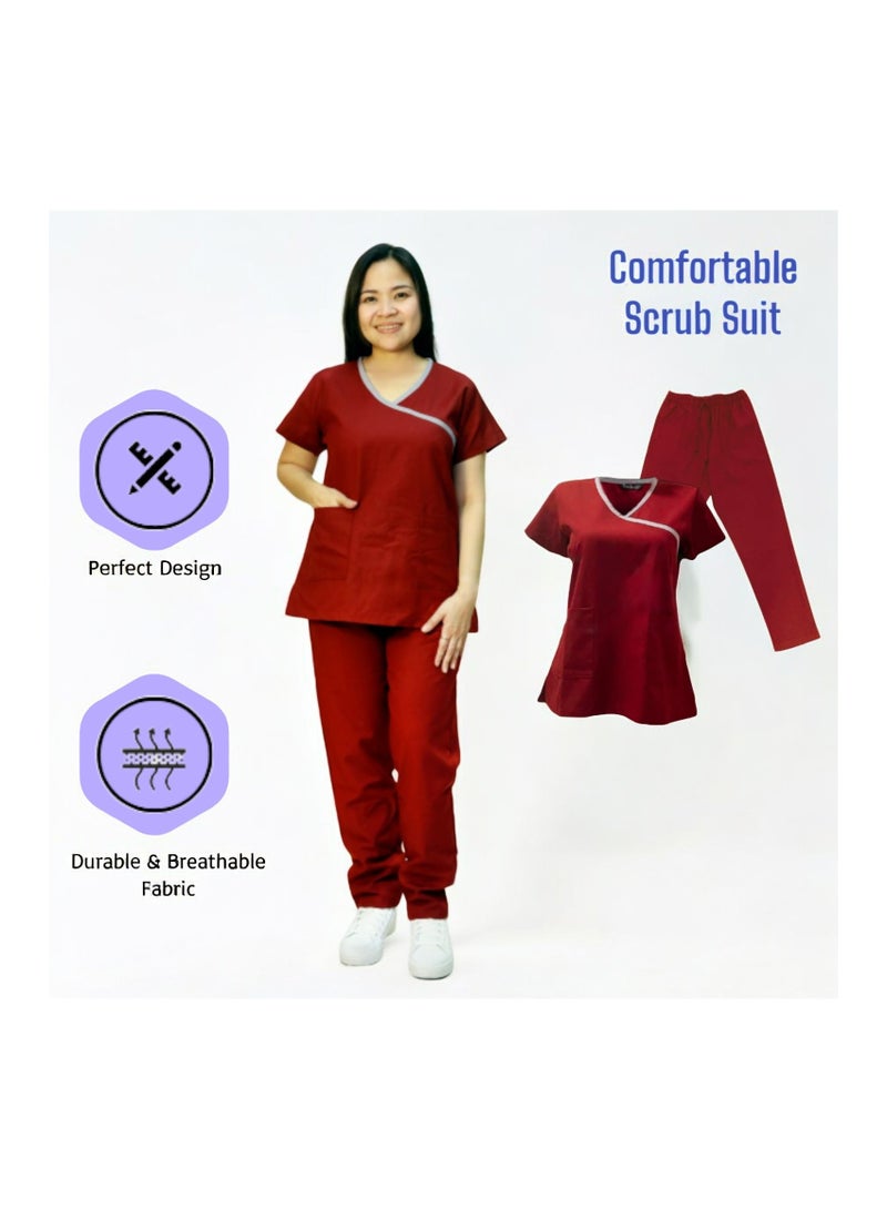 فيرونيكا Ladies Medical Scrubs Uniforms  - Image 1