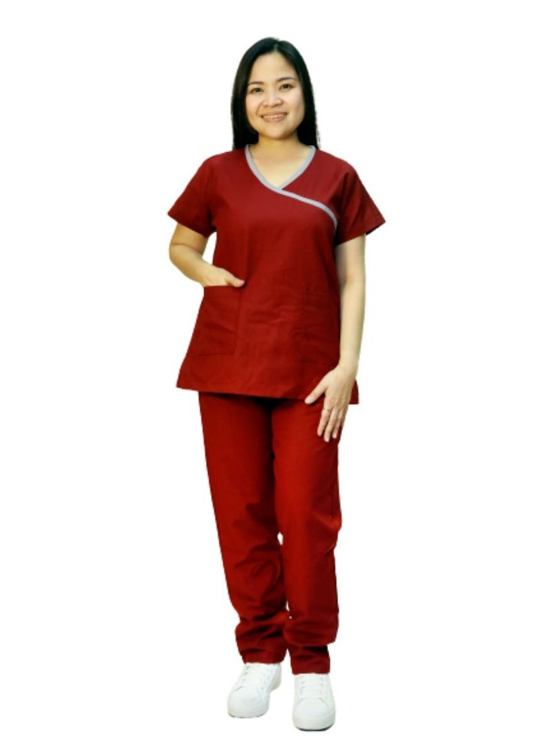 فيرونيكا Ladies Medical Scrubs Uniforms  - Image 2