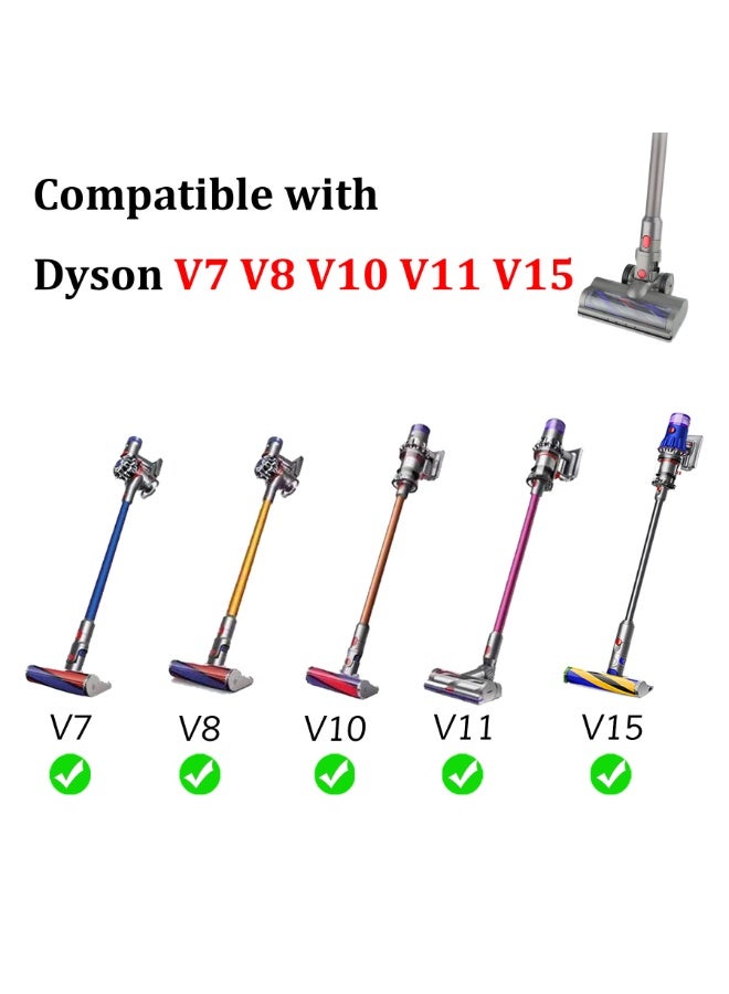 ASIV Mini Motorized Tool Brush Head for Dyson V7 V8 V10 V11 V15 Cordless Vacuum Cleaners, Vacuum Clean Head Replacement Parts  - Image 5