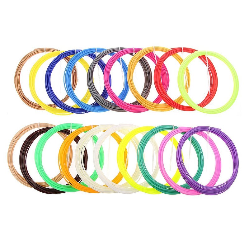 Mummy Please Set of 3【5 Metres Each 20 Filaments】 1.75 mm PLA Filaments for 3D Pens 【Multicolored】 - Image 5