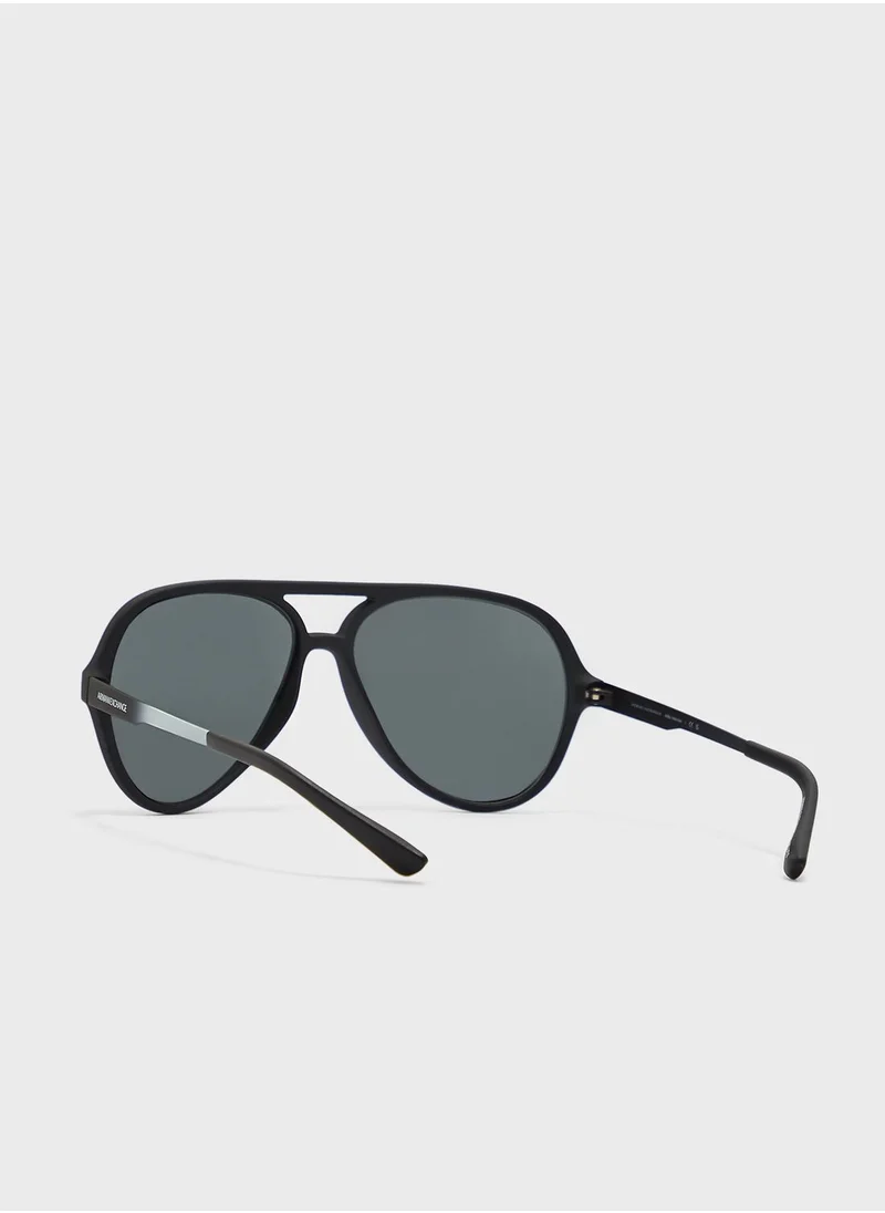 Armani Exchange 0Ax4133S Wayfarers Sunglasses