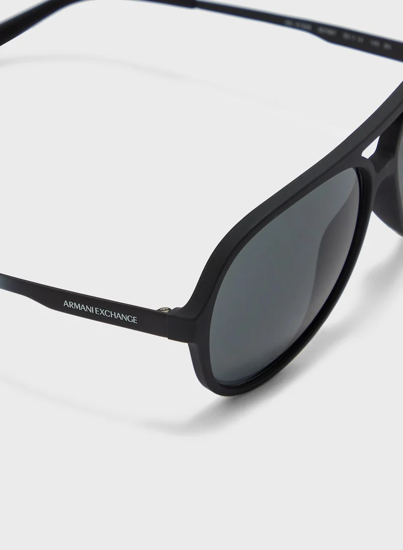 Armani Exchange 0Ax4133S Wayfarers Sunglasses