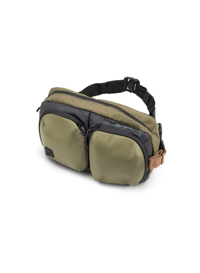 فولكوم حقيبة فولكوم الرجالية فنتشر ذات الحزام الواحد، لون زيتوني، مقاس واحد - Image 1