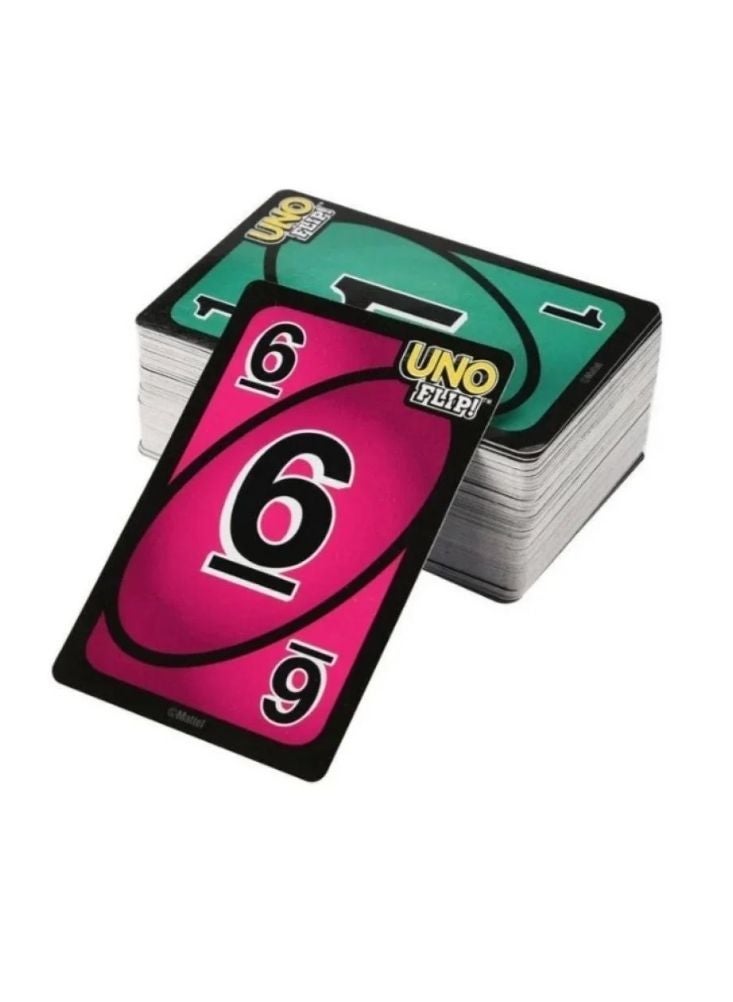 Mattel Games UNO Flip Card Game Steel Box 1x5inch - Image 4