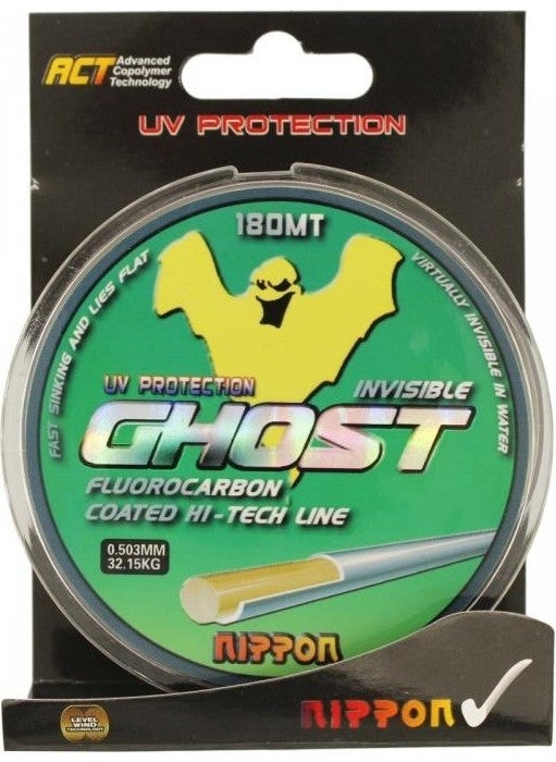 Nippon - Ghost 300MT Fluorocarbon Fishing Line 100% Original Japanese 0.40MM - Image 1
