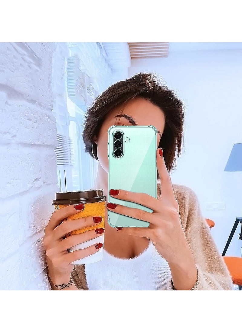 Shockproof Transparent Case Compatible with Samsung Galaxy S25 Plus