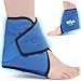 Hilph Ankle Ice Pack Wrap for Swelling Reusable Gel Cold Pack for Ankle Sprained Hot Cold Compress for Surgery Recovery Plantar Fasciitis Foot Pain Relief Swelling Achilles Tendonitis Blue - Image 1