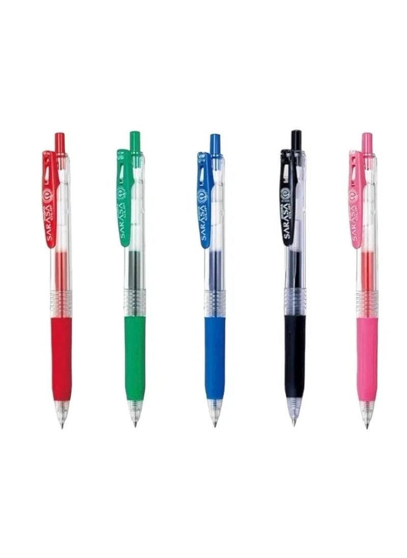 ZEBRA 5 Piece Gel Ink Pen Set Multicolour  - Image 3