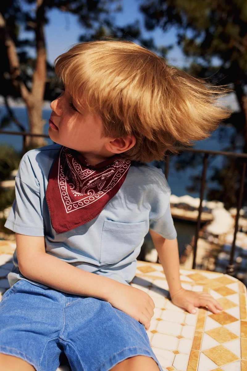 ديفاكتو Baby Boy Regular Fit Crew Neck T-Shirt