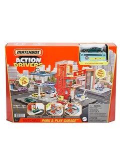 Matchbox Action Drivers Play Garage Playset with Lights and Sounds