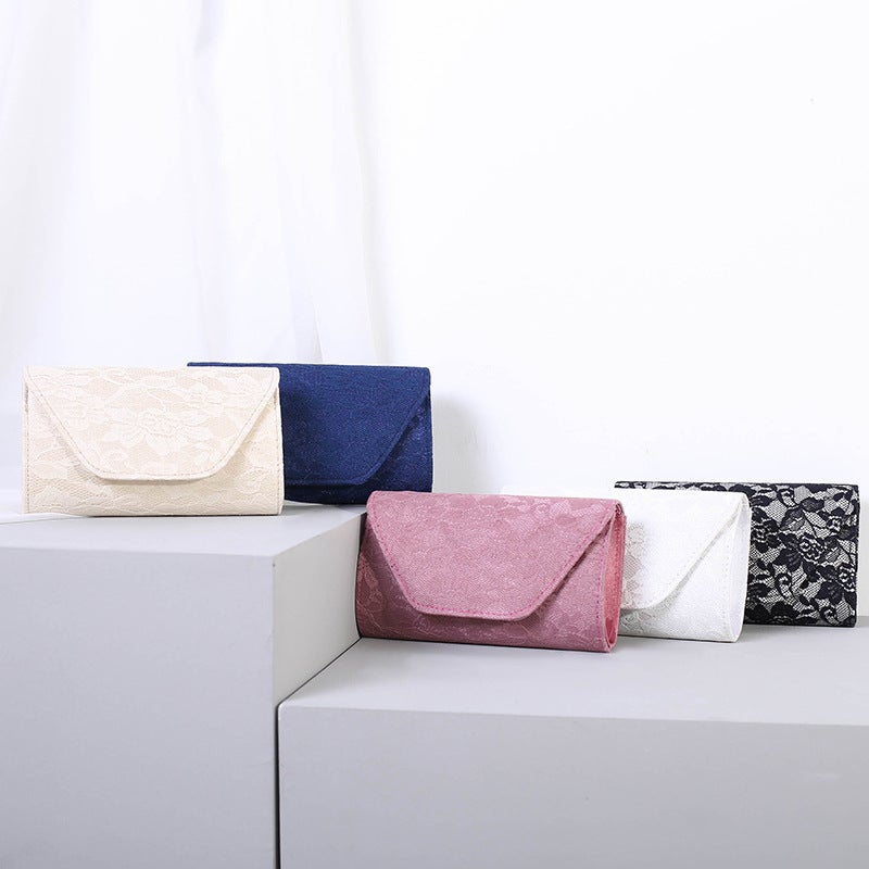 New Dinner Bags, Retro Women'S Full Lace Banquet Bags, Clutch Bags, Dress Shoulder Bags, Evening Bags - Image 2