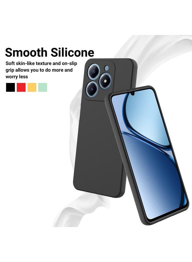 S-TOP Case For Realme C61 Global Pure Color Liquid Silicone Shockproof Phone Case - Image 5