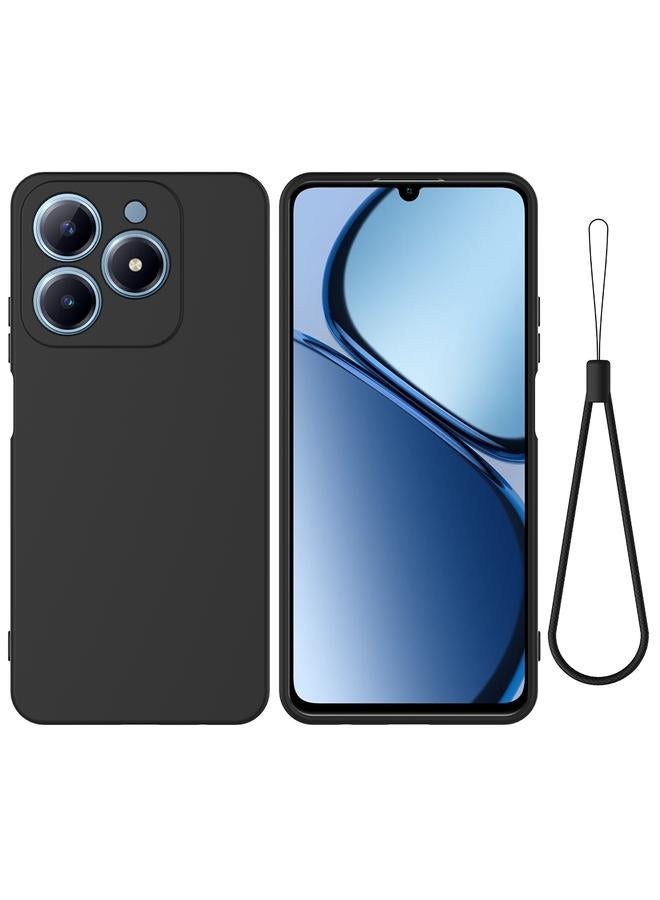 S-TOP Case For Realme C61 Global Pure Color Liquid Silicone Shockproof Phone Case - Image 1