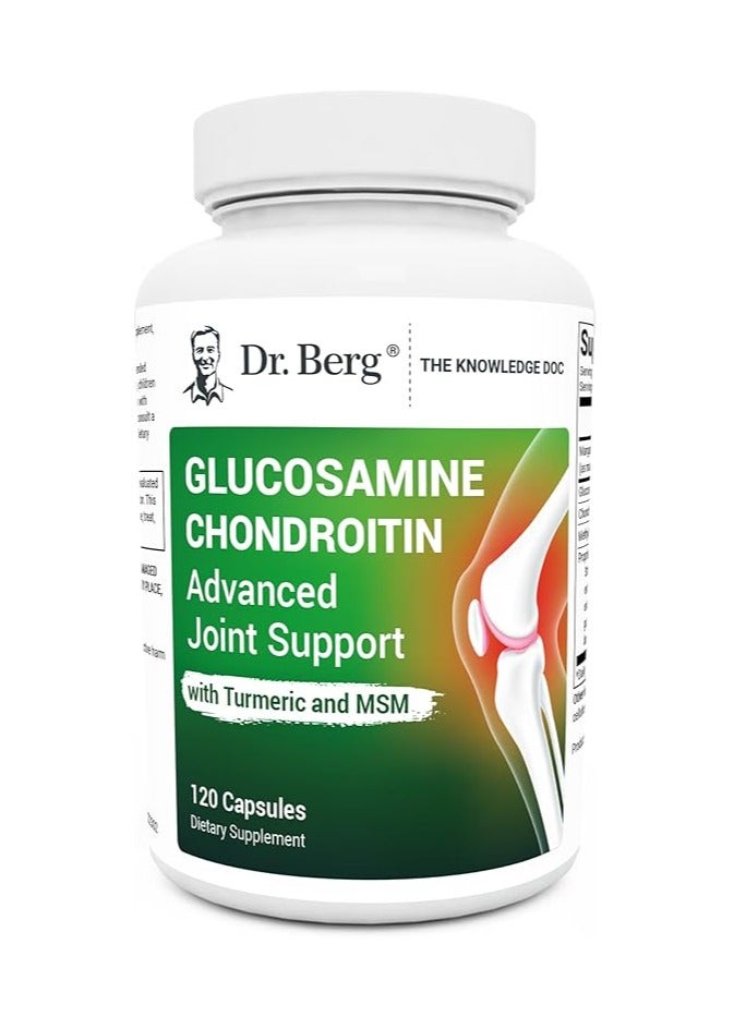 Dr.Berg Glucosamine Chondroitin Advanced Joint Support 120 Capsules