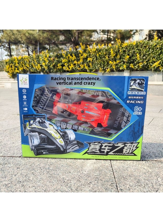 1:18 Four-channel Wireless Remote Control Car Boys Children Racing With Lights Special Toy Night Market Wholesale-Color:Four-channel Remote Control Car 1:18 3021  - Image 3