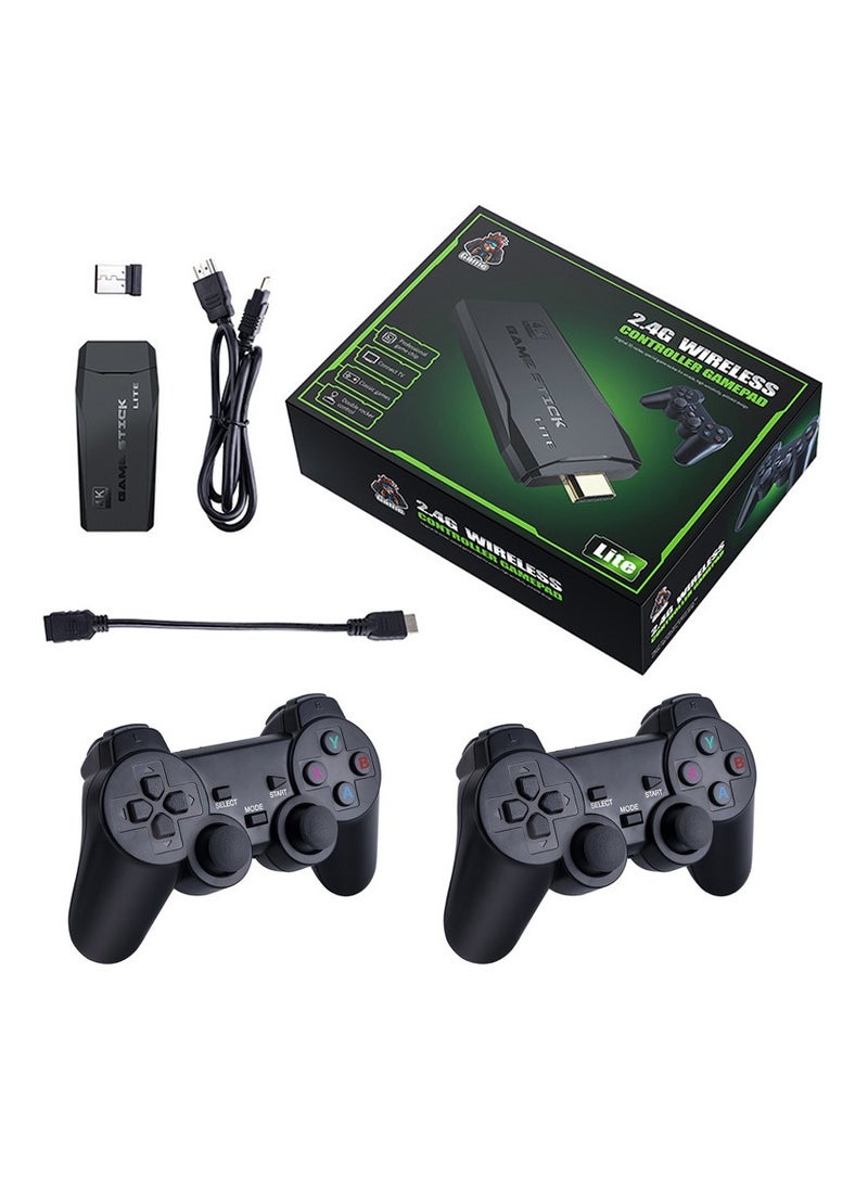 Generic M8 Wireless Game Console 2.4G HD Arcade PS1 Home TV Mini Game Console U Bao Retro Game Console Wireless Gamepad Controller M8 64G  - Image 1