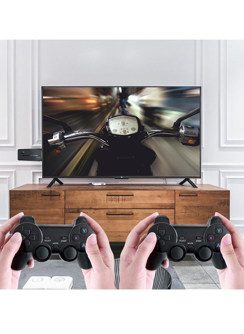 Generic M8 Wireless Game Console 2.4G HD Arcade PS1 Home TV Mini Game Console U Bao Retro Game Console Wireless Gamepad Controller M8 64G  - Image 2