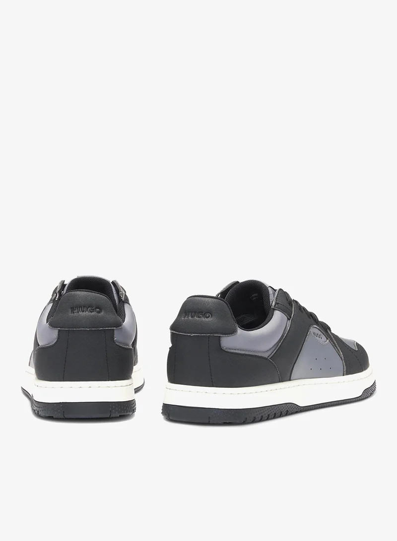 HUGO Low-top trainers with faux leather