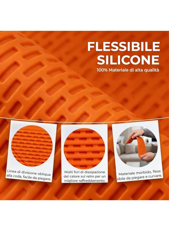 Portable Foldable Silicone Phone Holder, Adjustable Anti-Slip Desktop Mount for Phone Tablet Laptop, Bendable Freely Ergonomic Holder - Image 5