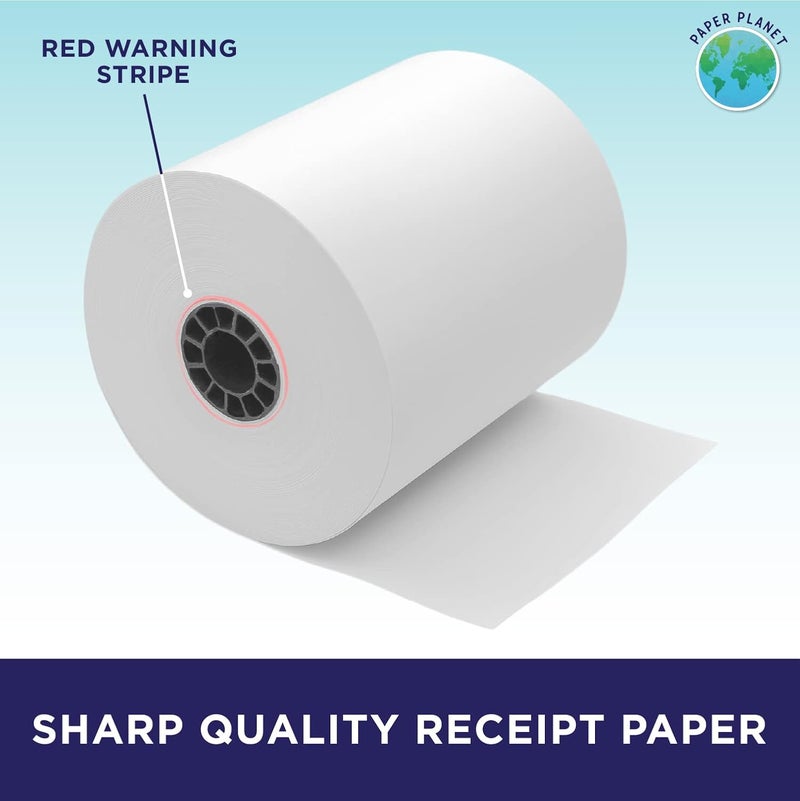 PaperPlanet Thermal Receipt Printer Paper for Clover Station by Paper Planet | 20 Rolls | Compatible with C500 C501 C503 C100 P100 P500 P550 Duo Solo - Image 4
